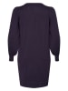 KAFFE curve Gebreide jurk auberginekleurig