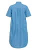 KAFFE curve Spijkerjurk lichtblauw