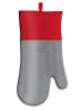 Dr. Oetker Rękawica kuchenna "Flexxible" w kolorze czerwono-szarym - 31 x 14 cm