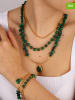 L'Atelier de Gaia 2tlg. Schmuckset: Halskette und Armkette