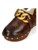 MELVIN & HAMILTON Leren clogs "Flora 1" bruin