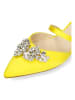 MELVIN & HAMILTON Leren slippers "Daphne 1" geel