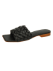 MELVIN & HAMILTON Leren slippers "Eglantine 1" zwart