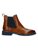 MELVIN & HAMILTON Leder-Chelsea-Boots "Selina 29" in Braun/ Dunkelblau