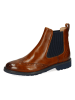 MELVIN & HAMILTON Leder-Chelsea-Boots "Selina 29" in Braun/ Dunkelblau