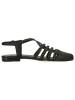 MELVIN & HAMILTON Leren enkelsandalen "Sandrine 4" zwart