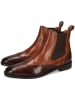 MELVIN & HAMILTON Leren chelseaboots "Alex 9" lichtbruin/bruin