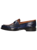 MELVIN & HAMILTON Leren mocassins "Gianna 5" donkerblauw/lichtbruin