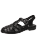 MELVIN & HAMILTON Leren enkelsandalen "Margaret 2" zwart