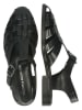 MELVIN & HAMILTON Leren enkelsandalen "Margaret 2" zwart
