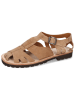 MELVIN & HAMILTON Leder-Halbsandalen in Beige