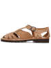 MELVIN & HAMILTON Leren enkelsandalen beige