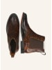 MELVIN & HAMILTON Leren chelseaboots "Selina 29" bruin/zwart