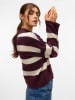 Vero Moda Trui bordeaux/crème