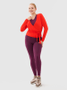 Les Lunes Bluzka sportowa "Luna" w kolorze czerwonym