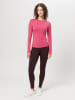 Les Lunes Koszulka sportowa "Flow" w kolorze różowym