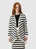 Les Lunes Kardigan "Liia" w kolorze biało-czarnym