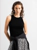 Les Lunes Top "Chloee" in Schwarz