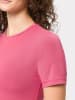 Les Lunes Koszulka sportowa "Flow" w kolorze różowym