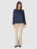 Les Lunes Bluse "Margaa" in Dunkelblau