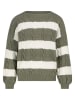 Sublevel Pullover in Khaki/ Creme
