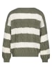 Sublevel Pullover in Khaki/ Creme