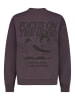 Sublevel Sweatshirt auberginekleurig
