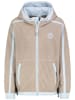 Sublevel Fleecejacke in Beige/ Hellblau