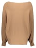 Sublevel Sweter w kolorze jasnobrązowym