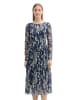 Tom Tailor Kleid in Dunkelblau