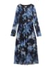 Tom Tailor Kleid in Schwarz/ Blau