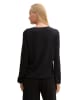 Tom Tailor Bluse in Schwarz