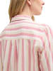 Tom Tailor Bluse in Rosa/ Beige/ Weiß