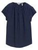 Tom Tailor Bluse in Dunkelblau