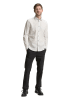 Tom Tailor Hemd in Creme/ Dunkelblau