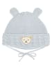 Steiff Czapka w kolorze błękitnym