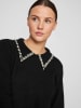 Vila Pullover "Pearl" in Schwarz