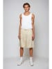 Weekday Leinen-Bermudas in Beige