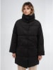 Monki Wintermantel in Schwarz