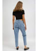 Monki Jeans - Taperred fit - in Hellblau