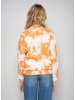 Monki Sweatshirt wit/oranje