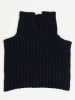 Weekday Strickkragen in Schwarz