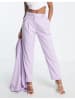 Monki Spodnie w kolorze lawendowym