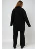 Monki Płaszcz przejściowy w kolorze czarnym