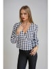 Monki Bluzka w kolorze biało-czarnym