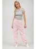 Monki Cargohose in Rosa