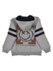 Bondi Sweatjacke "Smile" in Grau