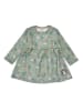 Bondi Kleid "Waldtiere" in Hellgrün/ Bunt