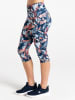 Dare 2b Trainingsleggings "Influential II" in Dunkelblau/ Hellblau/ Orange