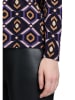 Betty Barclay Longsleeve paars/zwart/bruin